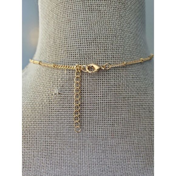 Women's Rafia Jungle Cheetah Necklace - Picture 4 of 4